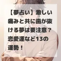 激しい痛みと共に歯が抜ける夢のサムネイル