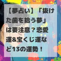 抜けた歯を拾う夢のサムネイル