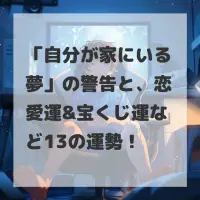 自分が家にいる夢のサムネイル