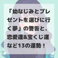 幼なじみとプレゼントを選びに行く夢のサムネイル