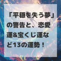 平穏を失う夢のサムネイル
