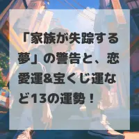 家族が失踪する夢のサムネイル