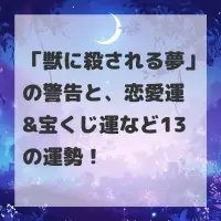 獣に殺される夢のサムネイル