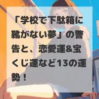 学校で下駄箱に靴がない夢のサムネイル