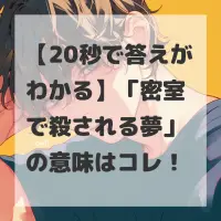 密室で殺される夢のサムネイル