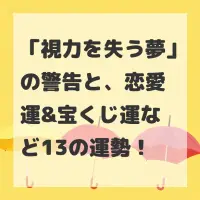 視力を失う夢のサムネイル