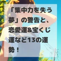 集中力を失う夢のサムネイル