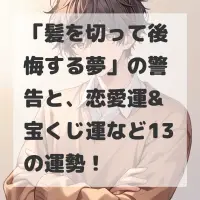 髪を切って後悔する夢のサムネイル