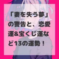 妻を失う夢のサムネイル