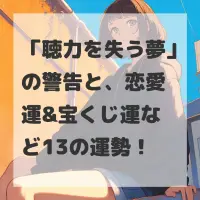 聴力を失う夢のサムネイル