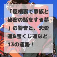 屋根裏で家族と秘密の話をする夢のサムネイル