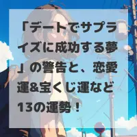デートでサプライズに成功する夢のサムネイル