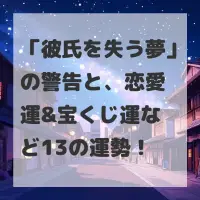 彼氏を失う夢のサムネイル