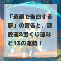 道端で告白する夢のサムネイル