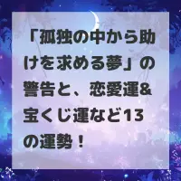 孤独の中から助けを求める夢のサムネイル