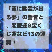 車に幽霊が出る夢のサムネイル