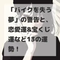 バイクを失う夢のサムネイル