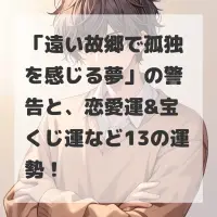 遠い故郷で孤独を感じる夢のサムネイル