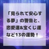 見られて安心する夢のサムネイル