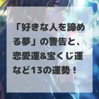 好きな人を諦める夢のサムネイル