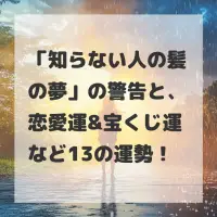 知らない人の髪の夢のサムネイル