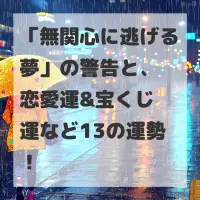 無関心に逃げる夢のサムネイル