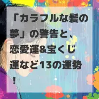 カラフルな髪の夢のサムネイル