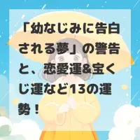 幼なじみに告白される夢のサムネイル