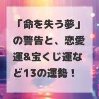 命を失う夢のサムネイル