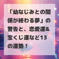 幼なじみとの関係が終わる夢のサムネイル