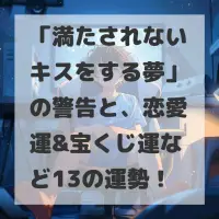 満たされないキスをする夢のサムネイル