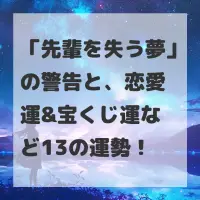 先輩を失う夢のサムネイル