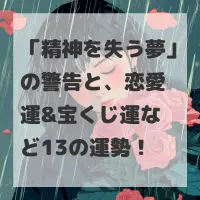 精神を失う夢のサムネイル