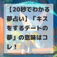 キスをするデートの夢のサムネイル