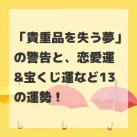 貴重品を失う夢のサムネイル