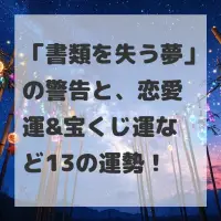 書類を失う夢のサムネイル