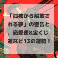 孤独から解放される夢のサムネイル