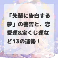 先輩に告白する夢のサムネイル