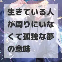 生きている人が周りにいなくて孤独な夢のサムネイル