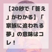 家族に追われる夢のサムネイル