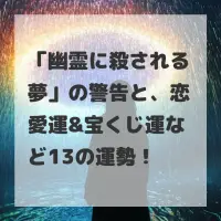 幽霊に殺される夢のサムネイル
