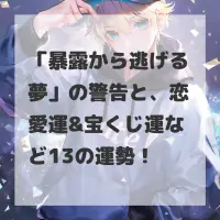 暴露から逃げる夢のサムネイル