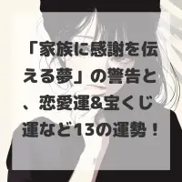 家族に感謝を伝える夢のサムネイル画像