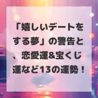 嬉しいデートをする夢のサムネイル