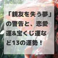 親友を失う夢のサムネイル