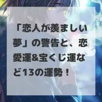 恋人が羨ましい夢のサムネイル