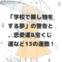 学校で探し物をする夢のサムネイル