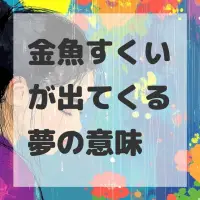 金魚すくいが出てくる夢のサムネイル