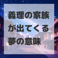 義理の家族が出てくる夢のサムネイル