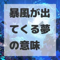 暴風が出てくる夢のサムネイル